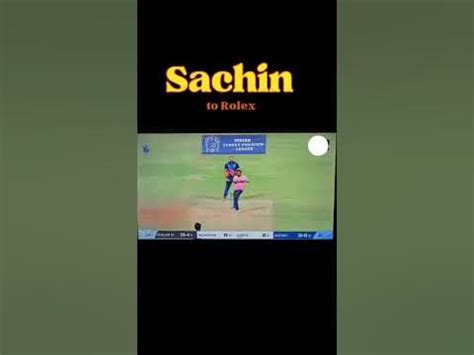 sachin tendulkar rolex